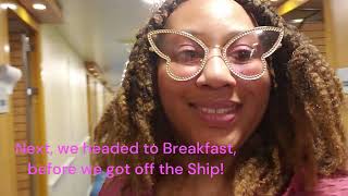 My Birthday Vacay Cruise Day 4 Disembarkation on Carnival Radiance 9.18.2023!