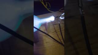 Electron Accelerator #2 - Discharge Glow and Concentrated Beam