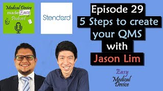 5 steps to create your Quality Management System (QMS) with Jason Lim