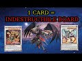 1 CARD = INDESTRUCTIBLE BOARD - NEW BLACKWING SUPPORT DECK PROFILE - Yu-Gi-Oh!