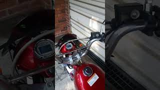 Monkey 武川ボアアップ106cc　エンジン始動 動画