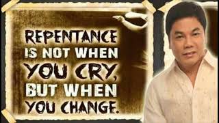 Ed Lapiz Preaching 2023 📖 REPENTANCE IS NOT WHEN YOU CRY,BUT WHEN YOU CHANGE