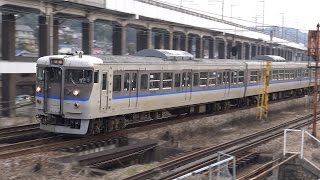 【引退間近！】JR山陽本線　体質改善色115系電車　ｵｶK-06編成