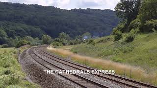 LOVELY LMS 44932 ON THE CATHEDRALS EXPRESS LIMPLEY STOKE 5TH AUGUST 2010 BATH