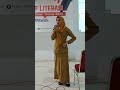 STORY TELLING GURU di kegiatan Indonesia Cakap Literasi - Ibu Guru Nur Indah