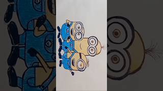 Minions | cara menggambar minions #menggambardanmewarnai #minions #menggambarminion