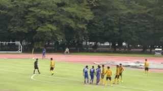 ★第89回関東大学サッカー2部 2015.9.12 東京国際大学0-1東海大学 前半②