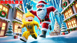 GAWAT AKU MASUK KERUMAH EVIL SANTA SERAM Di Roblox Brookhaven