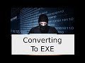 python reverse shell part 5 - Coverting to exe