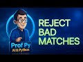 Calibrated Score Thresholds in Python: Reject Bad Semantic Search Matches