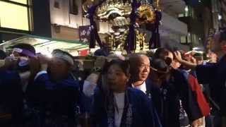 日本橋　べったら市２０１４　寶田恵比寿神社　神輿渡御　2014.10.20 Nihonbashi Bettara-ichi Mikoshi