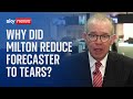 Hurricane Milton: Why was this meteorologist reduced to tears describing storm?