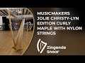 Musicmakers Jolie Christy Lyn edition curly maple with nylon strings