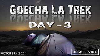 Sachen to Tshoka । Day3-Goecha La Trek । Dangerous beauty of the Himalayas।@travelacross.1