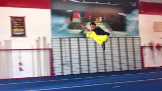 Wushu Jump Front Aerial at Wushu Shaolin