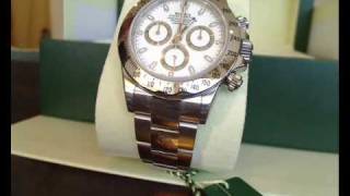 Iconic Watches 2: Rolex Daytona 2009 V Serial in stainless steel with white baton dial 116520 review