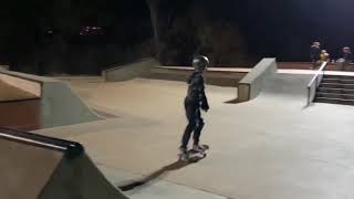 Bdog at the Westhoff Skatepark Blunt Stall Disaster, 6 Stair Ollie, Flyout