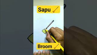 Menggambar Sapu #menggambar #gambar #sapu #howtodraw #drawing #draw #broom