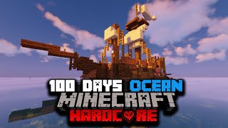 100 Days of Hardcore Minecraft In A Modded Ocean Only World...