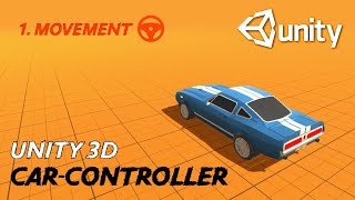 Simple Car Controller in Unity 3D (Part 1- Movement) | Easy Unity Tutorial in Unity 6