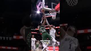 Wemby blocking Giannis Twice 😱