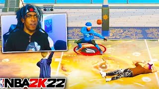 I GOT THE RAREST CONTACT DUNKS IN NBA 2K22!! CRAZIEST DUNK CONTEST EVER! BEST SLASHER BUILD!!