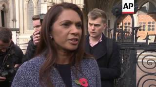 Gina Miller on UK court Brexit ruling