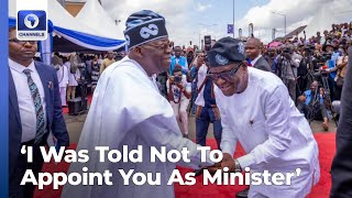'I Was Told Not To Appoint You As Minister', Tinubu To Wike