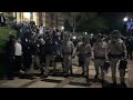 fights break out between protesters at ucla