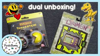 Pac-Man Tamagotchi Nano \u0026 Digimon 20th Anniversary Unboxing! | PandaBunny