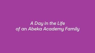 A Day In The Life: Abeka Academy Video Homeschooling