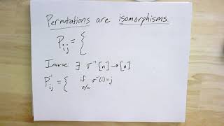 GTAC 12.2: Permutation Matrices