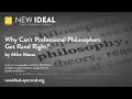 Why Can’t Professional Philosophers Get Rand Right?