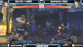 Alienware SFIV Eurogamer Finale WW MCZ F Word vs Bum Fights Taaha Losers Semi