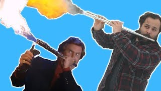 I Tried Blowing Fire Out Of My Flute Like Ron Burgundy