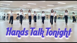 HANDS TALK TONIGHT - IMPROVER CLASSIC LINEDANCE (Dave Morgan)