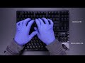 roccat vulcan tkl mechanical gaming keyboard unboxing asmr