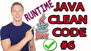 Java Clean Code Tutorial #6 - Exception Handling - Prefer Runtime Exceptions