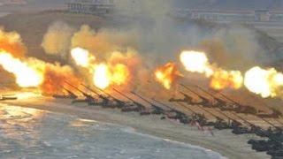 DPRK conducts massive firing drills on army anniversary day
