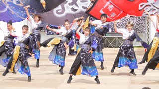 [4K] 長州南蛮連　A審査　黒崎よさこい祭り 2022 2日目 メイン会場 (中央)