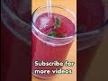 Falsa Sharbat | Refreshing Falsa Juice Recipe #youtubeshorts #shorts