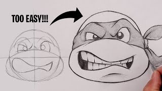 How To Draw Donatello 🐢 🥷  Teenage Mutant Ninja Turtles