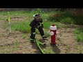 comox fire reverse hose lay