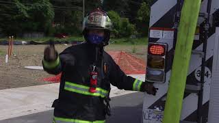 Comox Fire - Reverse Hose Lay
