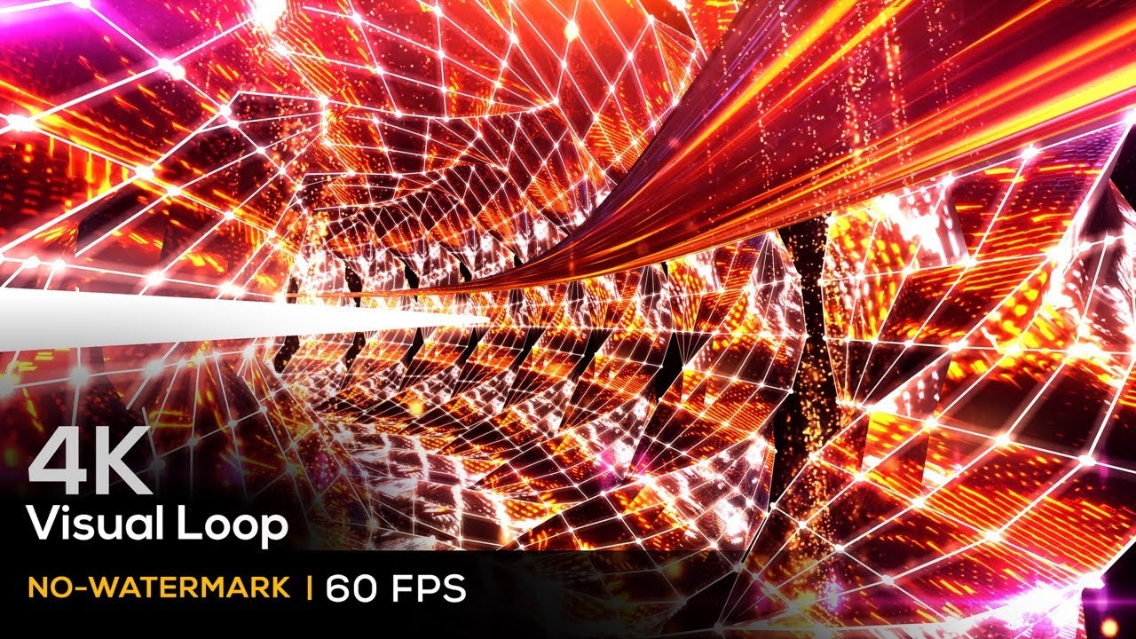 4k Visual Loop Animation Resolume Vj Loop 3d Tunnel Luxury Youtube