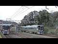 ［w 普通 ／ w ワンマン］227系1000番台　印南駅｜紀勢本線（きのくに線）