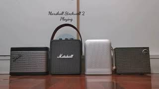 Fender Newport vs Marshall Stockwell 2 vs B\u0026O Beoplay P6 vs Klipsch Heritage Groove sound comparison