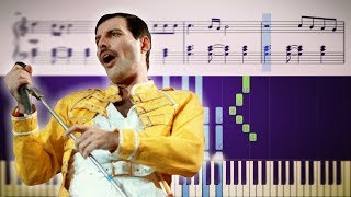 SOMEBODY TO LOVE (Queen) - Isolated Vocals + Piano (Tutorial & Sheets)