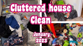 Cleaning our cluttered house from top to bottom in 48 hours