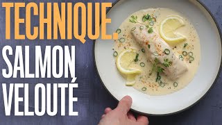 How to make a velouté sauce with salmon or other fish | Quick method